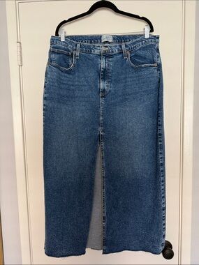Target Universal Thread denim maxi skirt